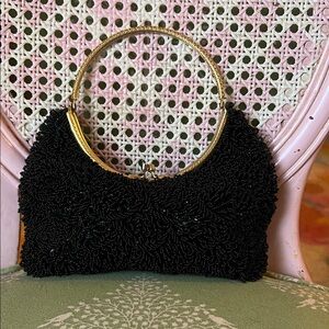 Black evening bag